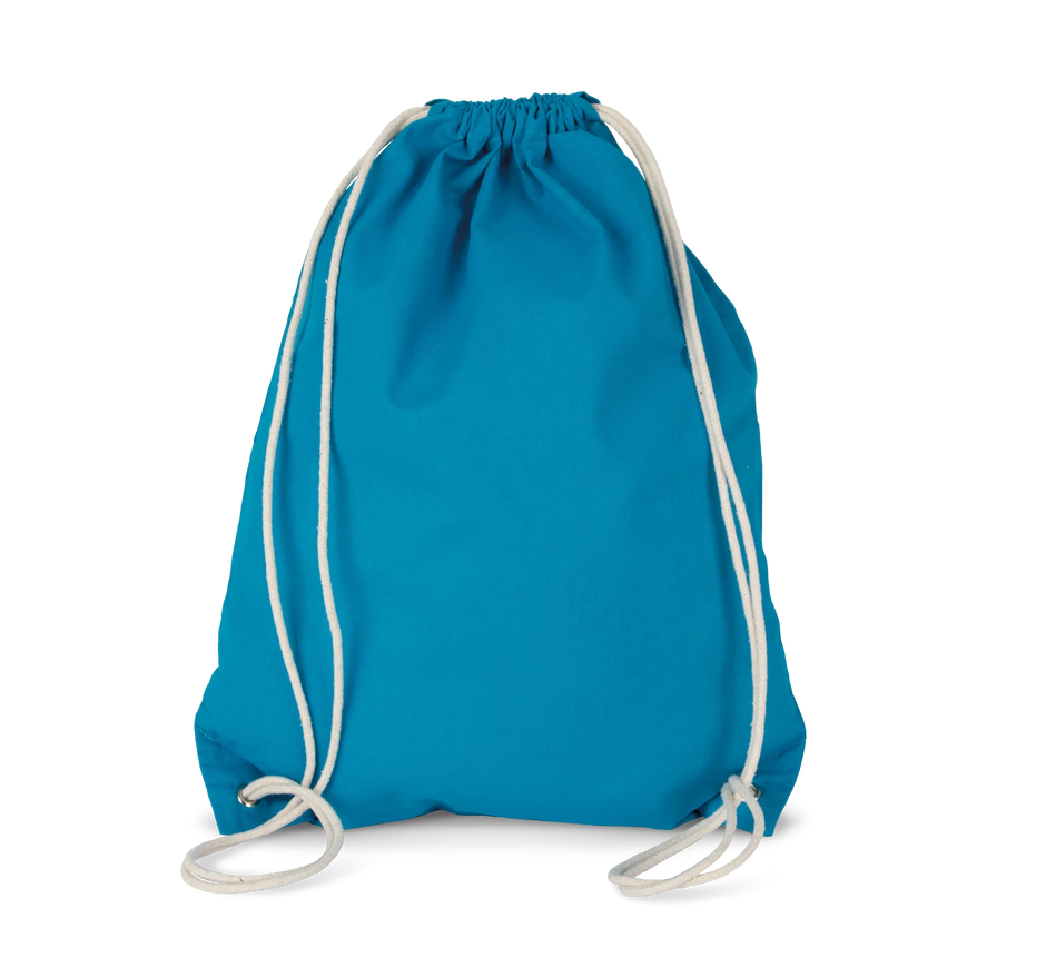KI0125 - Sac à dos en coton avec cordelettes - Occifloc