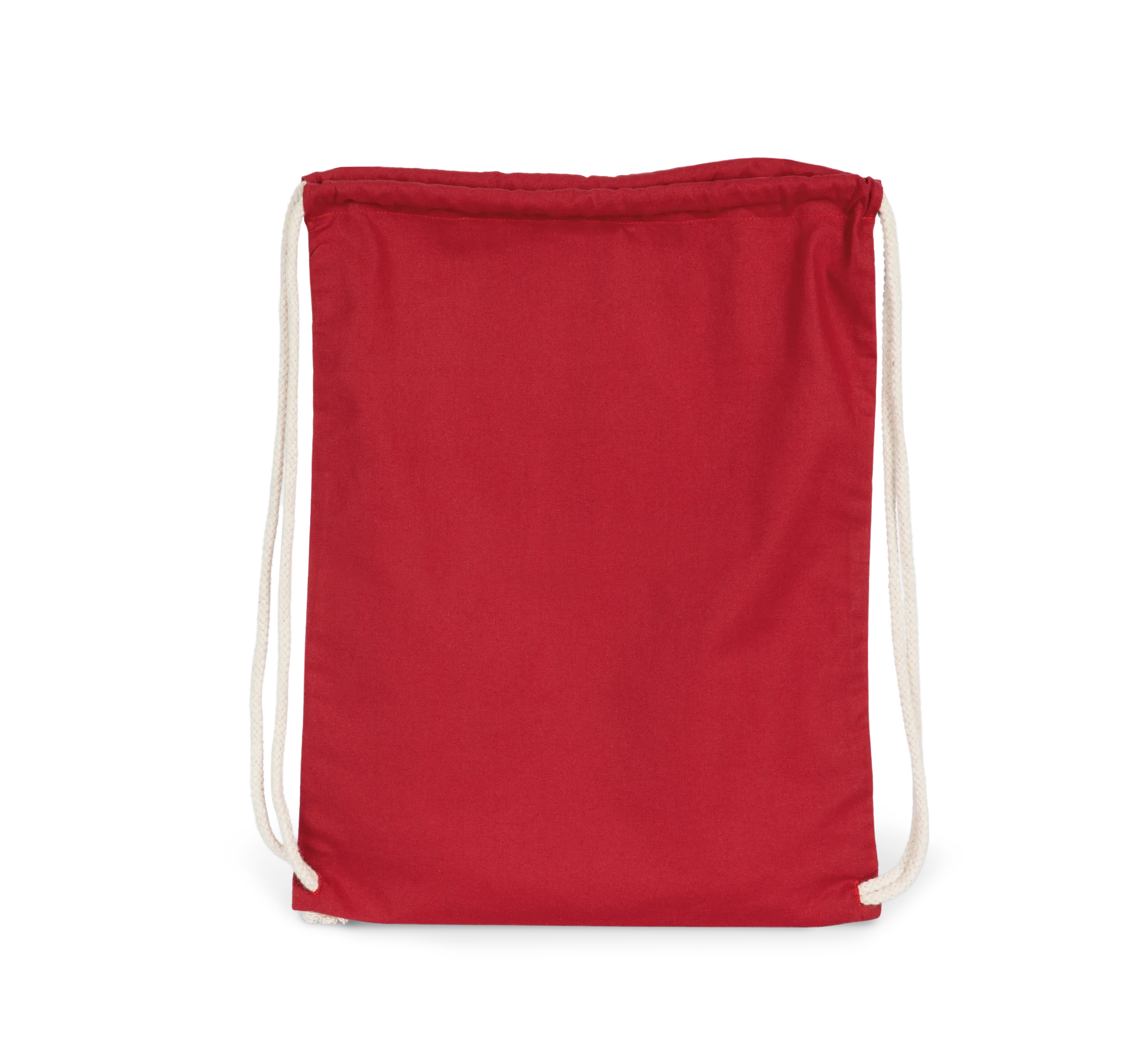 KI0139 - Sac à dos en coton bio avec cordelettes - Occifloc