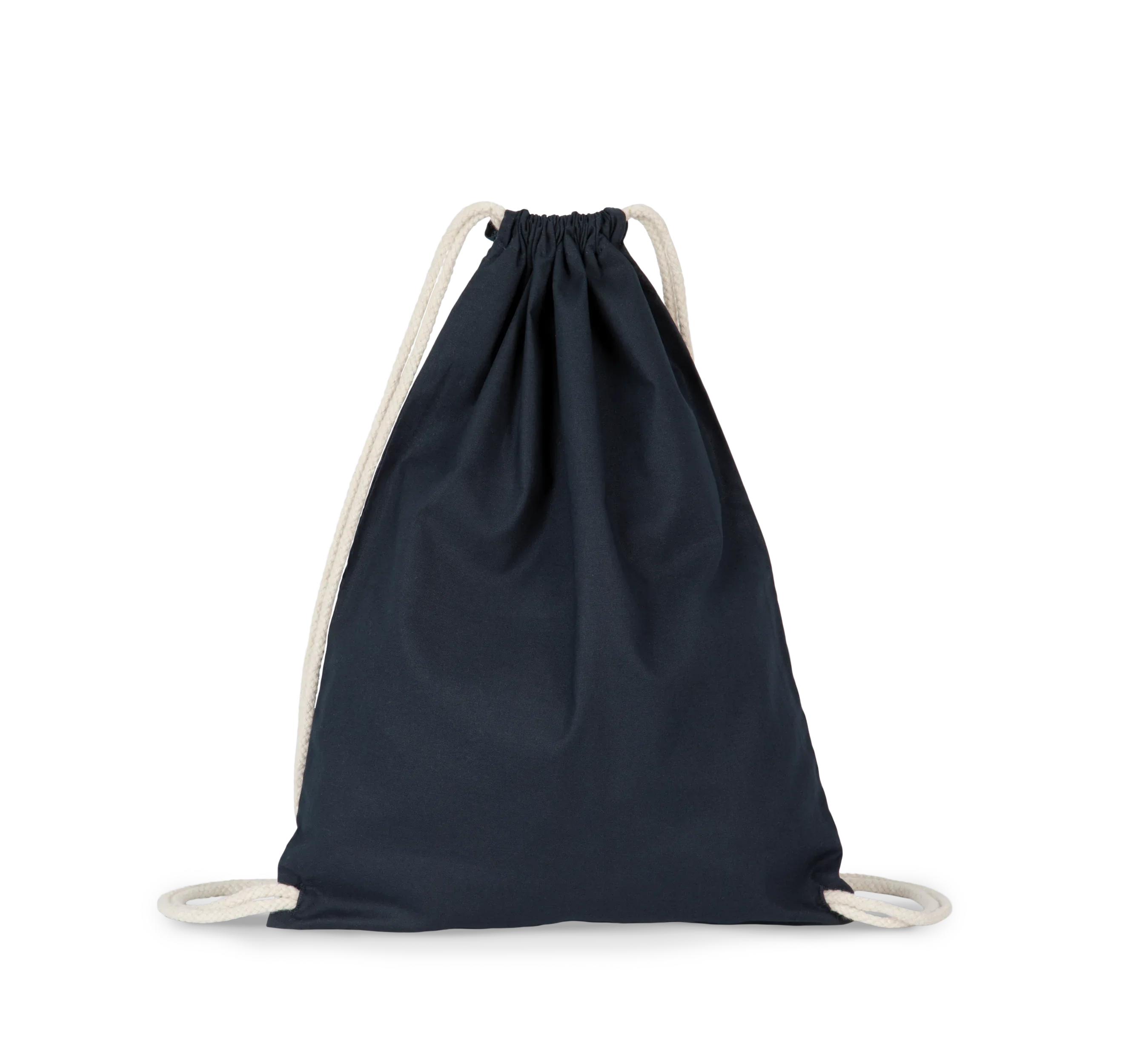 KI0139 - Sac à dos en coton bio avec cordelettes - Occifloc