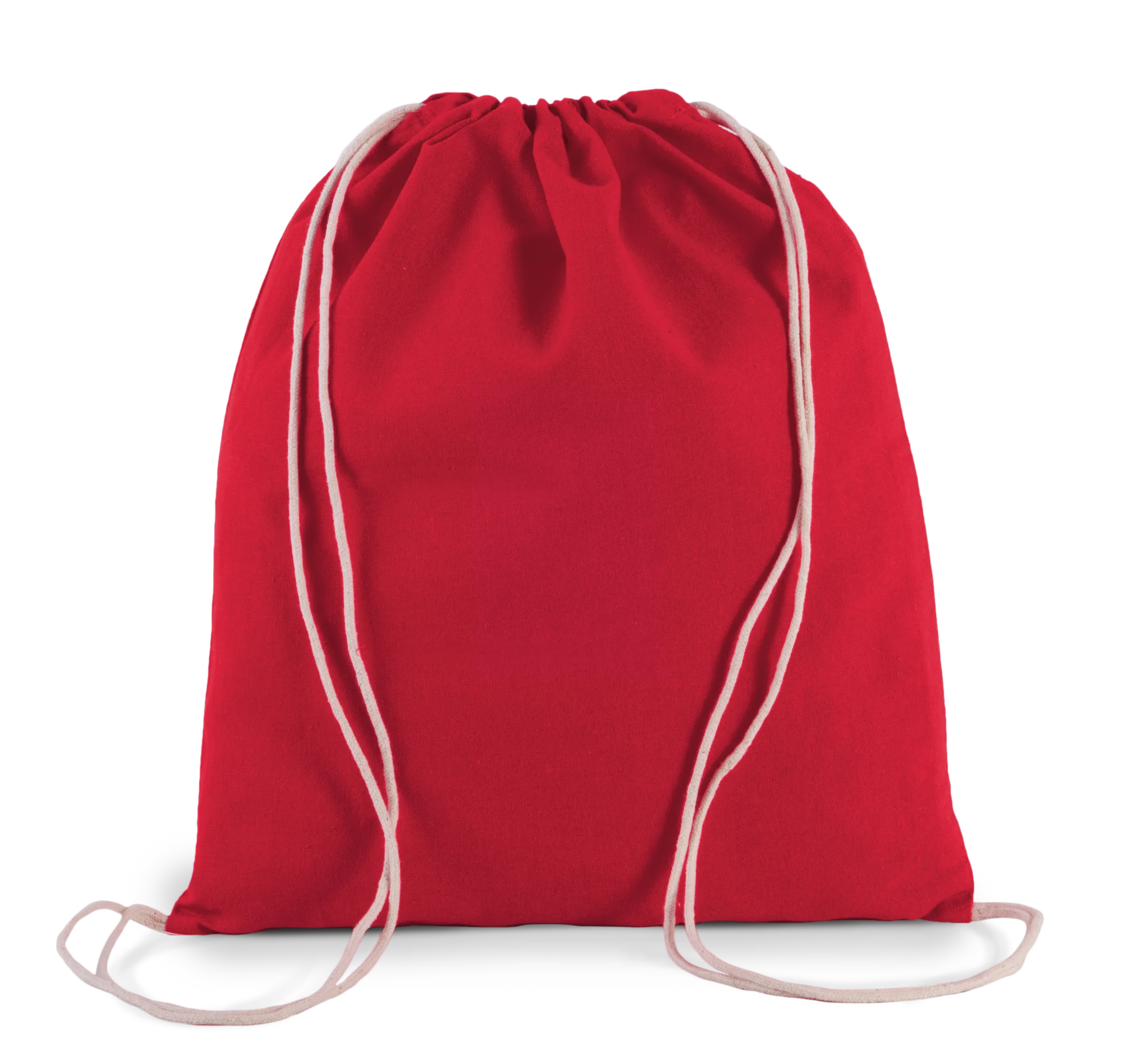 KI0147 - Petit sac à dos en coton bio avec cordelettes - Occifloc