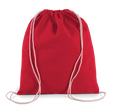 KI0147 - Petit sac à dos en coton bio avec cordelettes - Occifloc