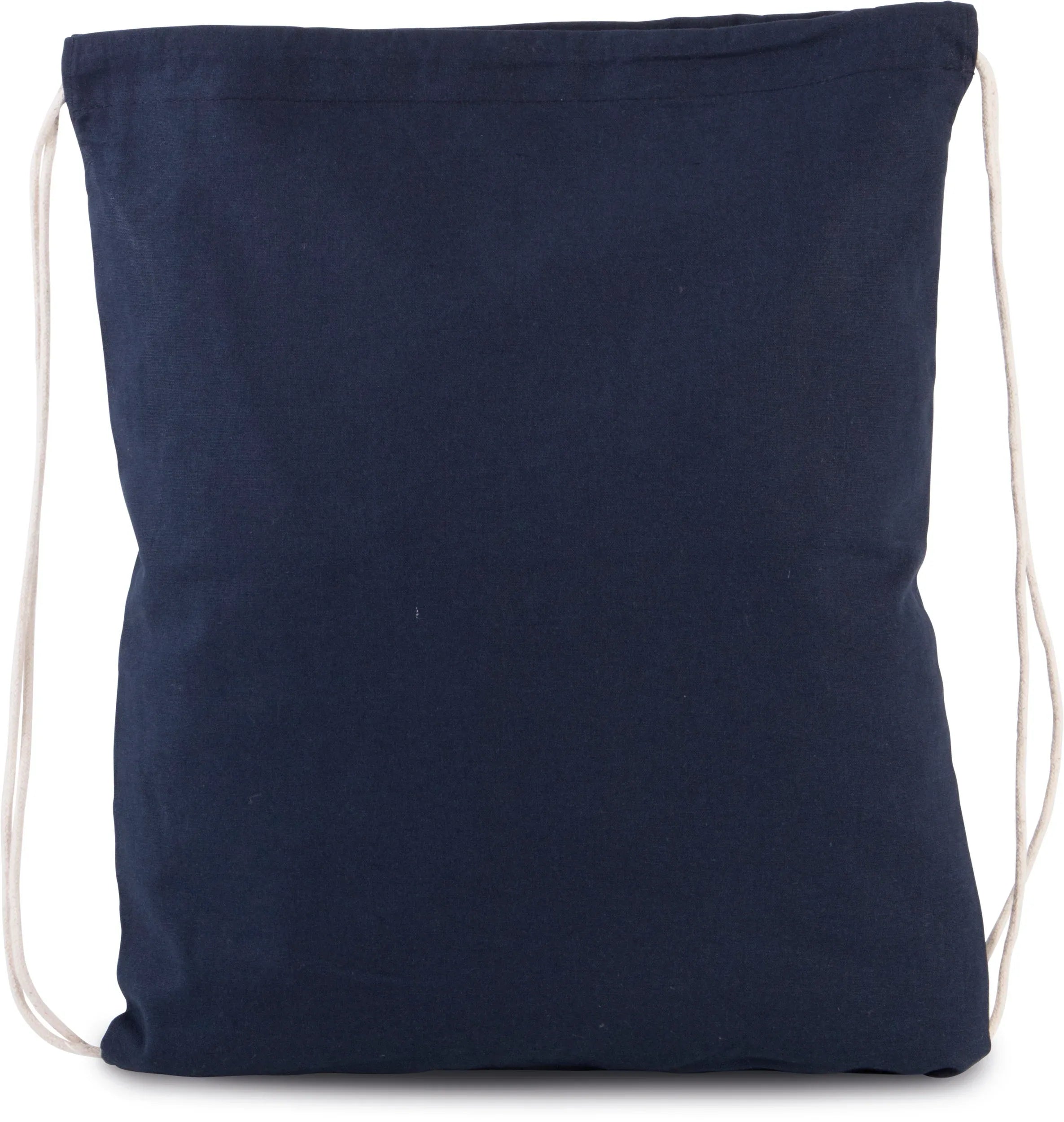 KI0147 - Petit sac à dos en coton bio avec cordelettes - Occifloc