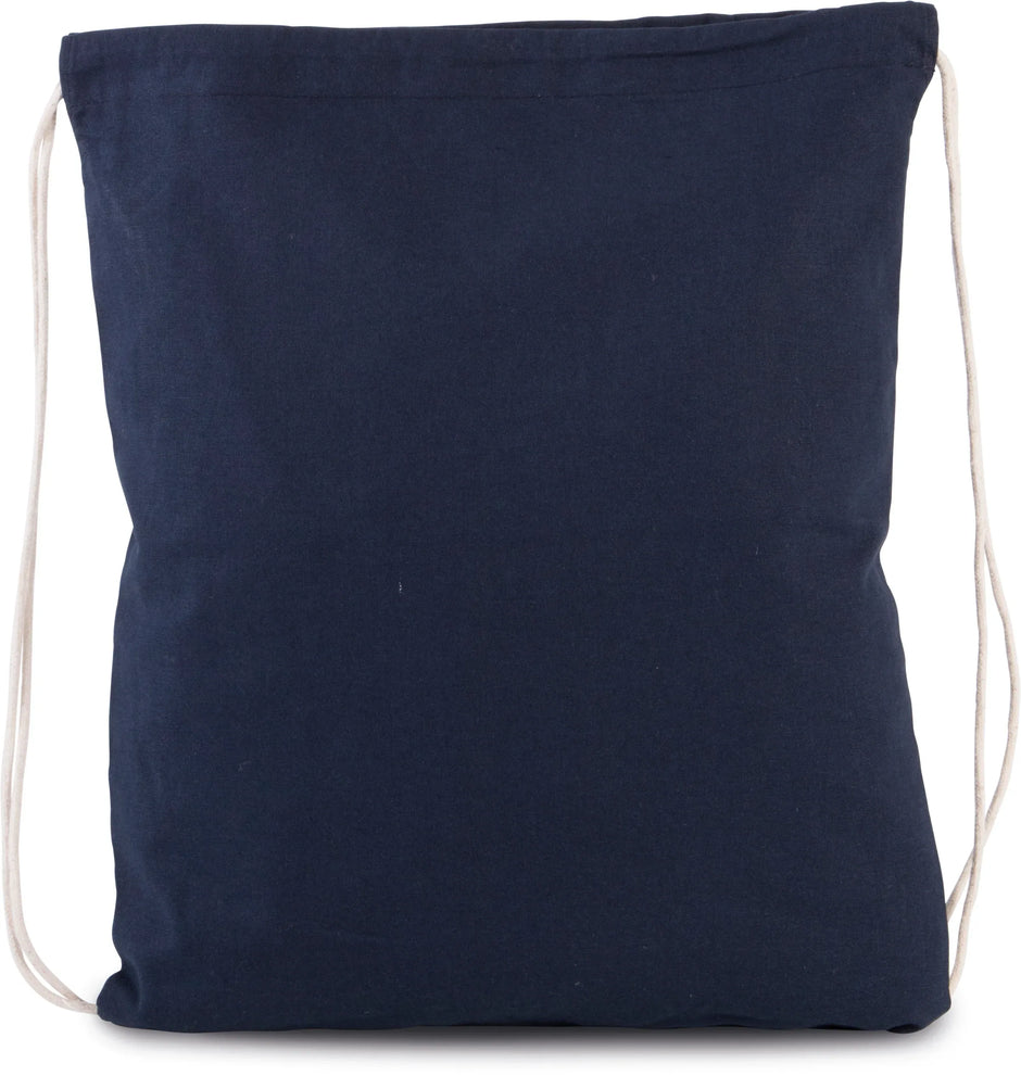 KI0147 - Petit sac à dos en coton bio avec cordelettes - Occifloc