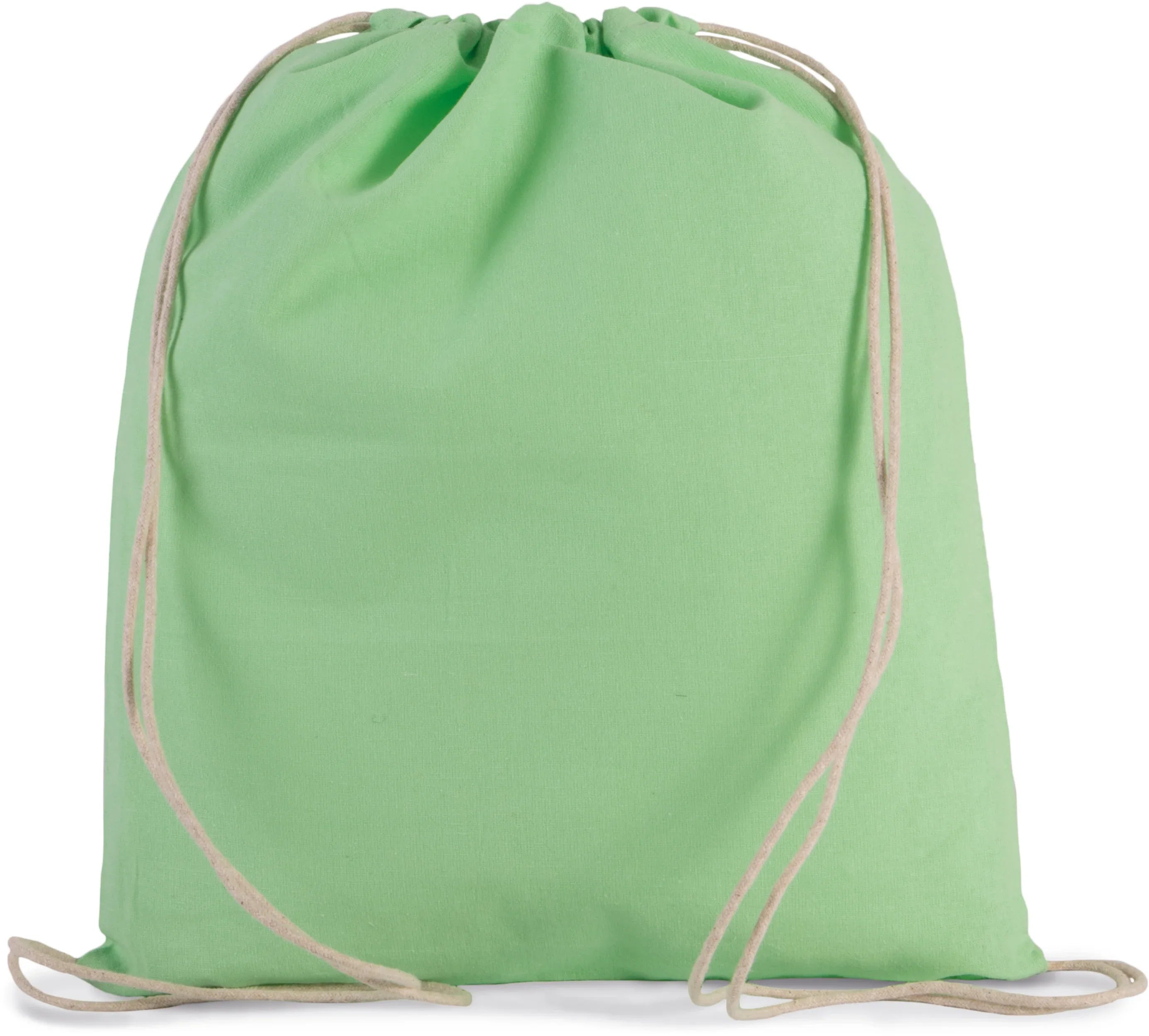 KI0147 - Petit sac à dos en coton bio avec cordelettes - Occifloc