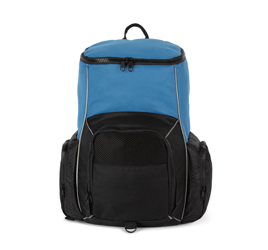 KI0176 - Sac à dos de sport recyclé avec porte-objets - Occifloc