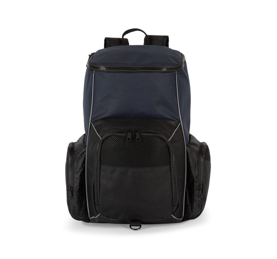 KI0176 - Sac à dos de sport recyclé avec porte-objets - Occifloc