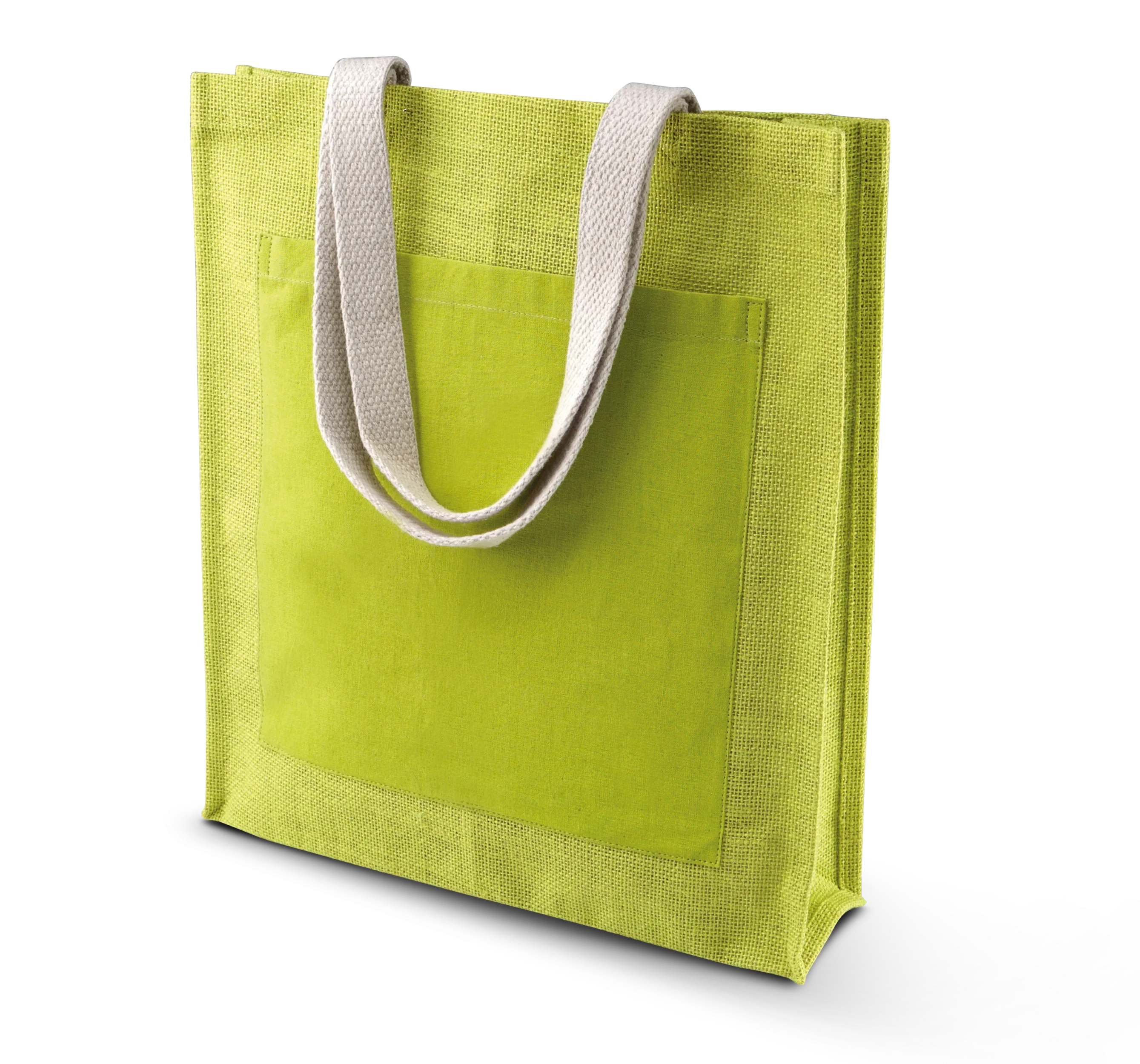 KI0221 - Sac shopping toile de jute - Occifloc