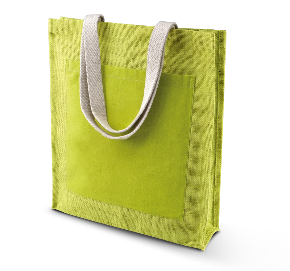 KI0221 - Sac shopping toile de jute - Occifloc