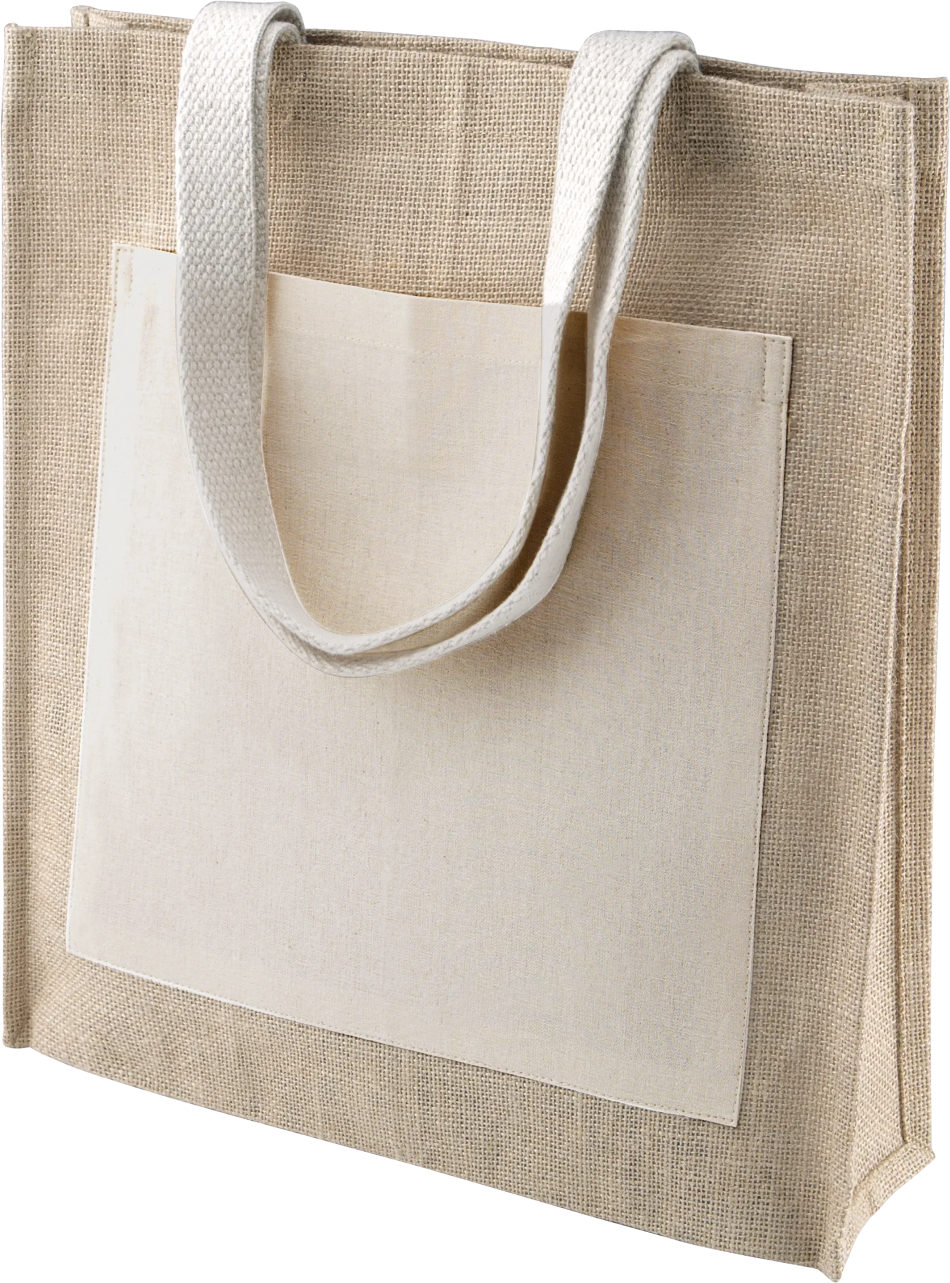 KI0221 - Sac shopping toile de jute - Occifloc