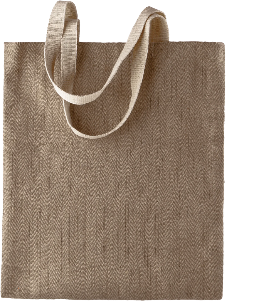 KI0226 - Sac en toile de jute teint 100% naturel - Occifloc