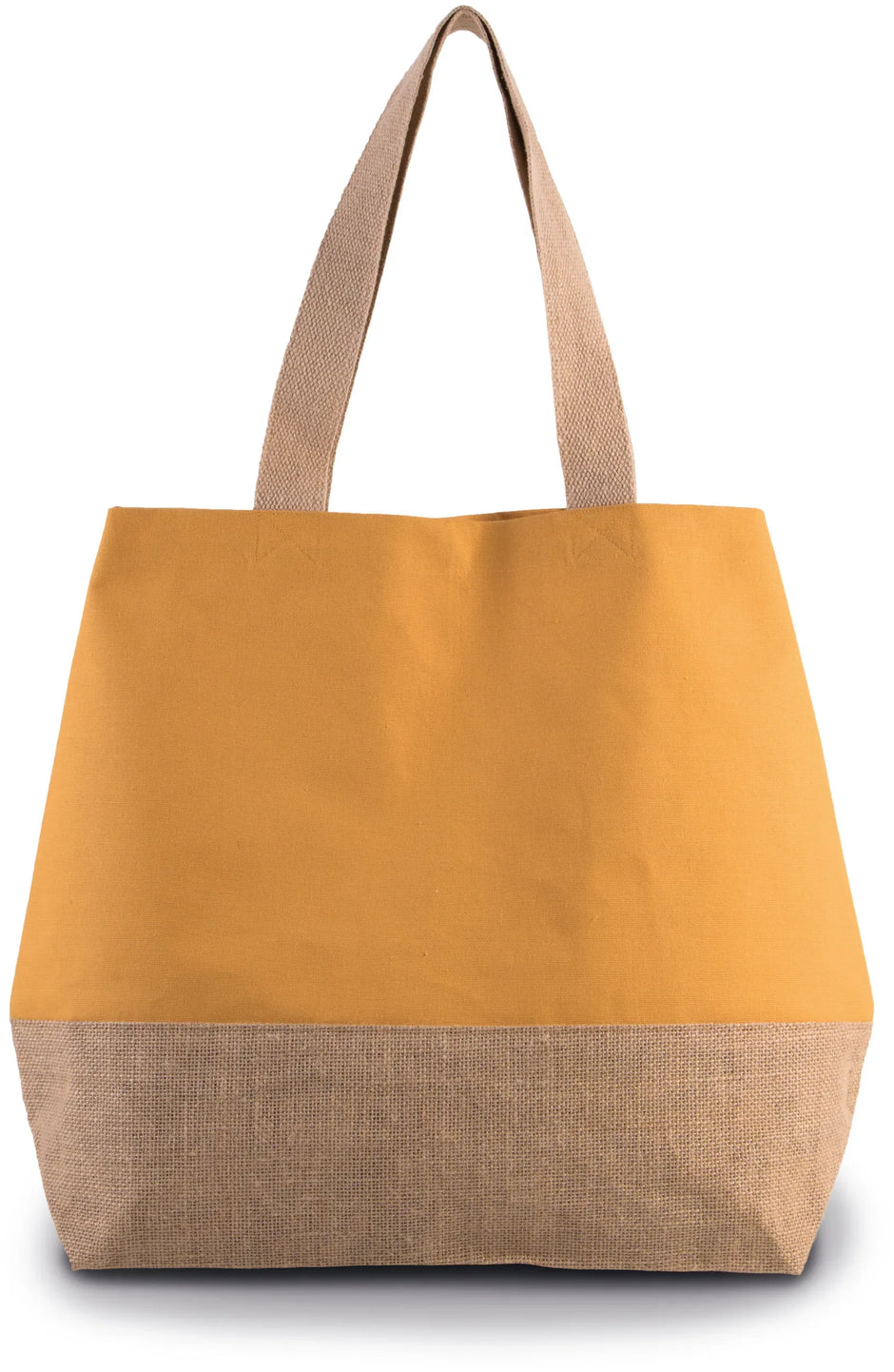 KI0235 - Sac shopping en toiles de coton et jute - Occifloc