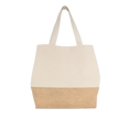 KI0235 - Sac shopping en toiles de coton et jute - Occifloc