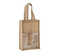 KI0268 - Sac porte-bouteilles en jute - Occifloc