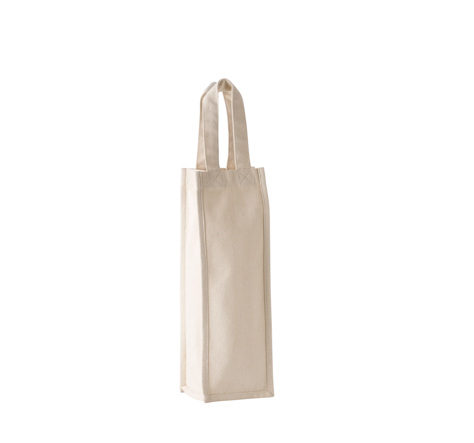KI0269 - Sac porte-bouteille en coton canvas - Occifloc