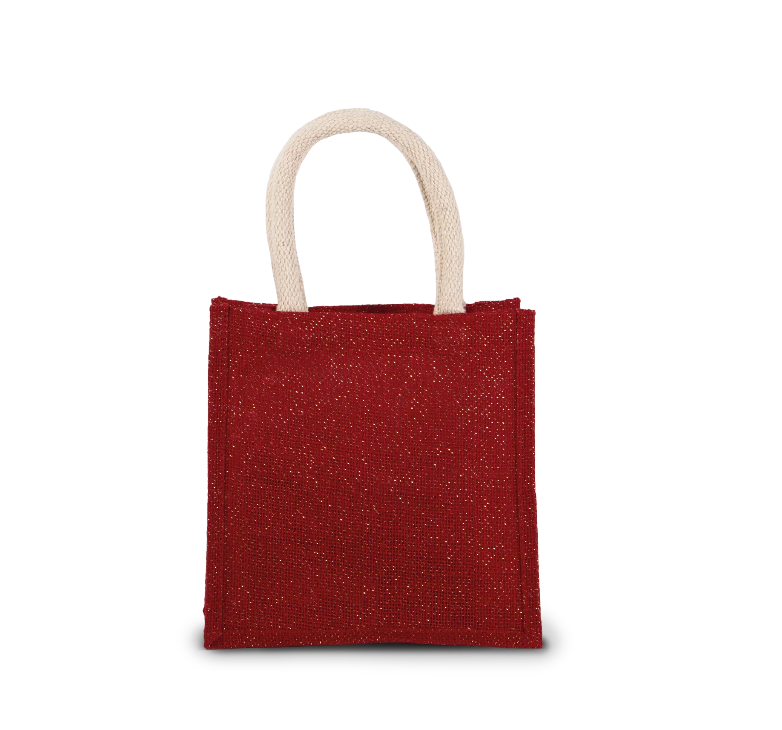 KI0272 - Sac style cabas en toile de jute - petit modèle - Occifloc