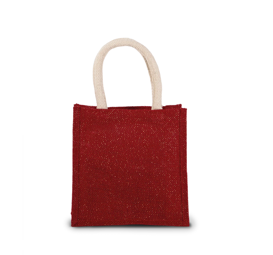 KI0272 - Sac style cabas en toile de jute - petit modèle - Occifloc