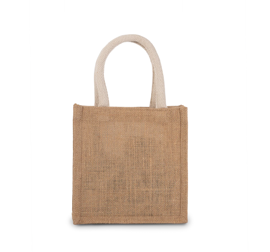 KI0272 - Sac style cabas en toile de jute - petit modèle - Occifloc