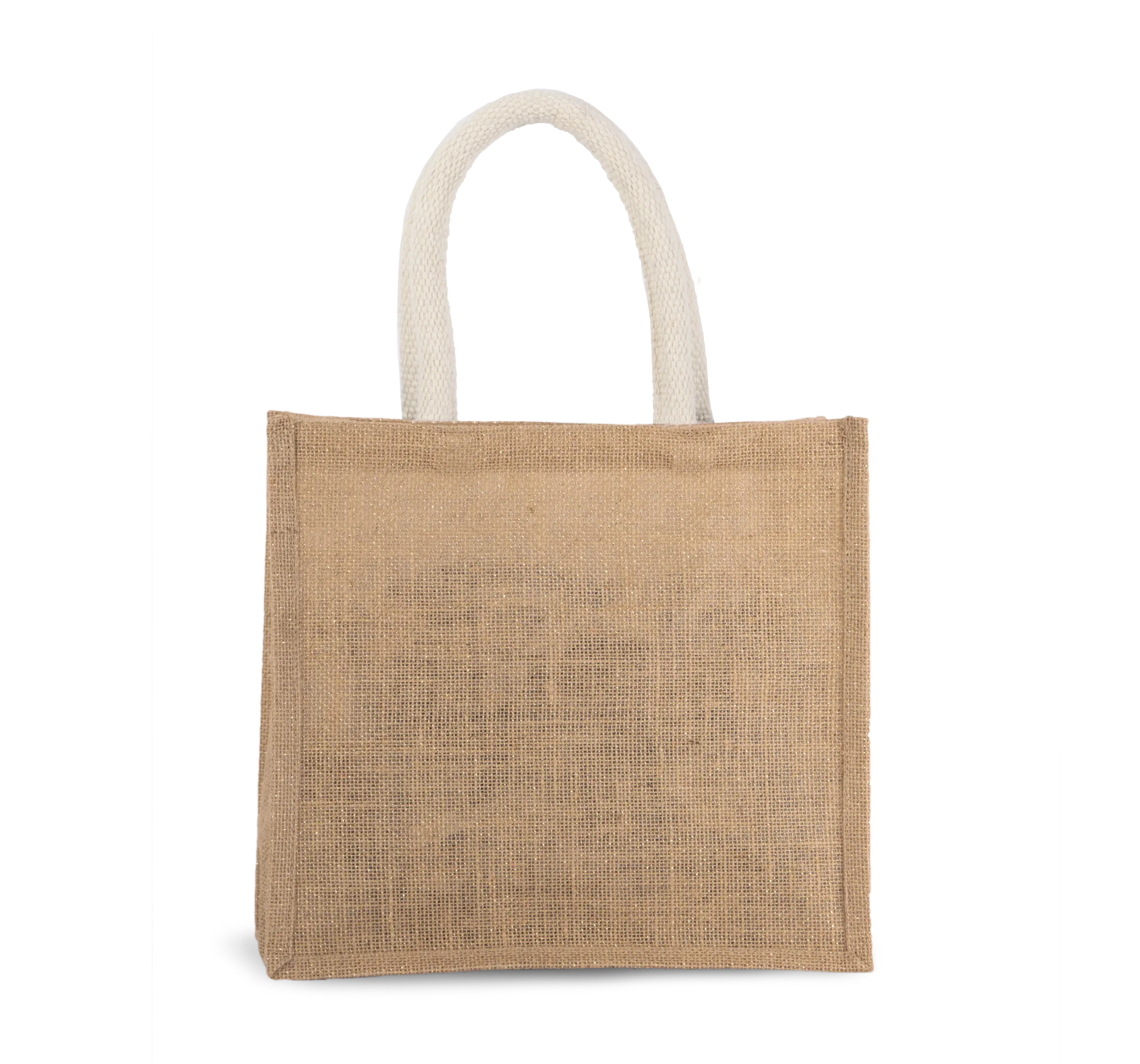 KI0273 - Sac style cabas en toile de jute - modèle moyen - Occifloc