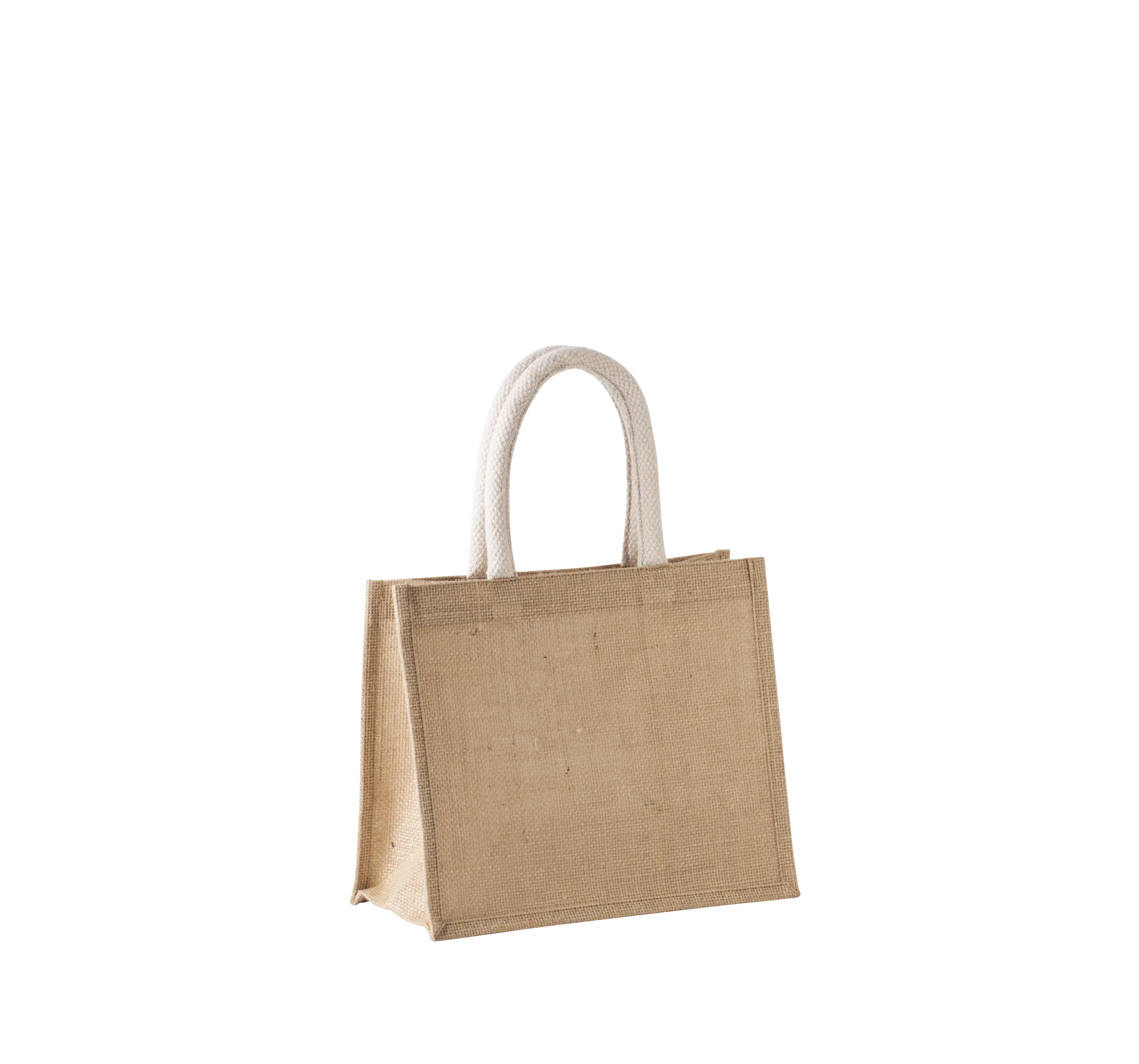 KI0273 - Sac style cabas en toile de jute - modèle moyen - Occifloc