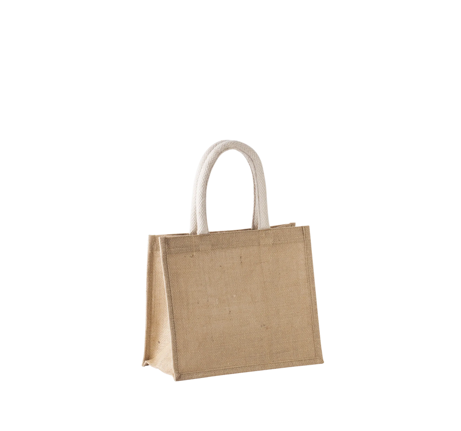 KI0273 - Sac style cabas en toile de jute - modèle moyen - Occifloc