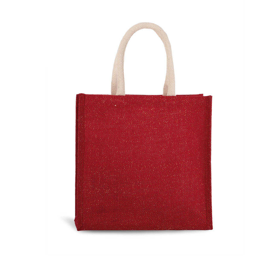 KI0274 - Sac style cabas en toile de jute - grand modèle - Occifloc