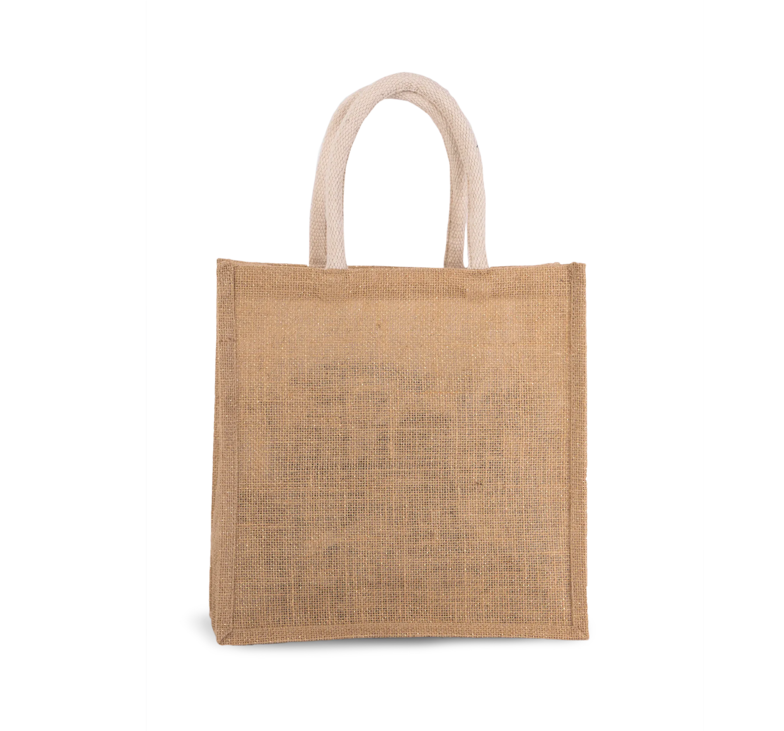 KI0274 - Sac style cabas en toile de jute - grand modèle - Occifloc