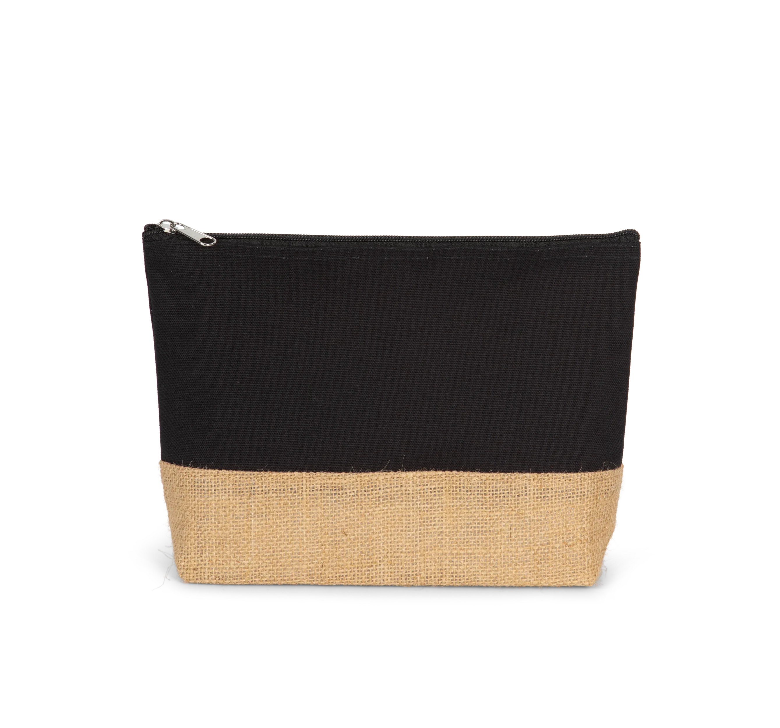KI0276 - Pochette en toiles de coton et jute - Occifloc
