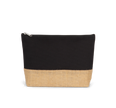 KI0276 - Pochette en toiles de coton et jute - Occifloc