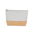 KI0276 - Pochette en toiles de coton et jute - Occifloc