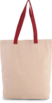 KI0278 - Sac shopping à soufflet avec poignées contrastées - Occifloc