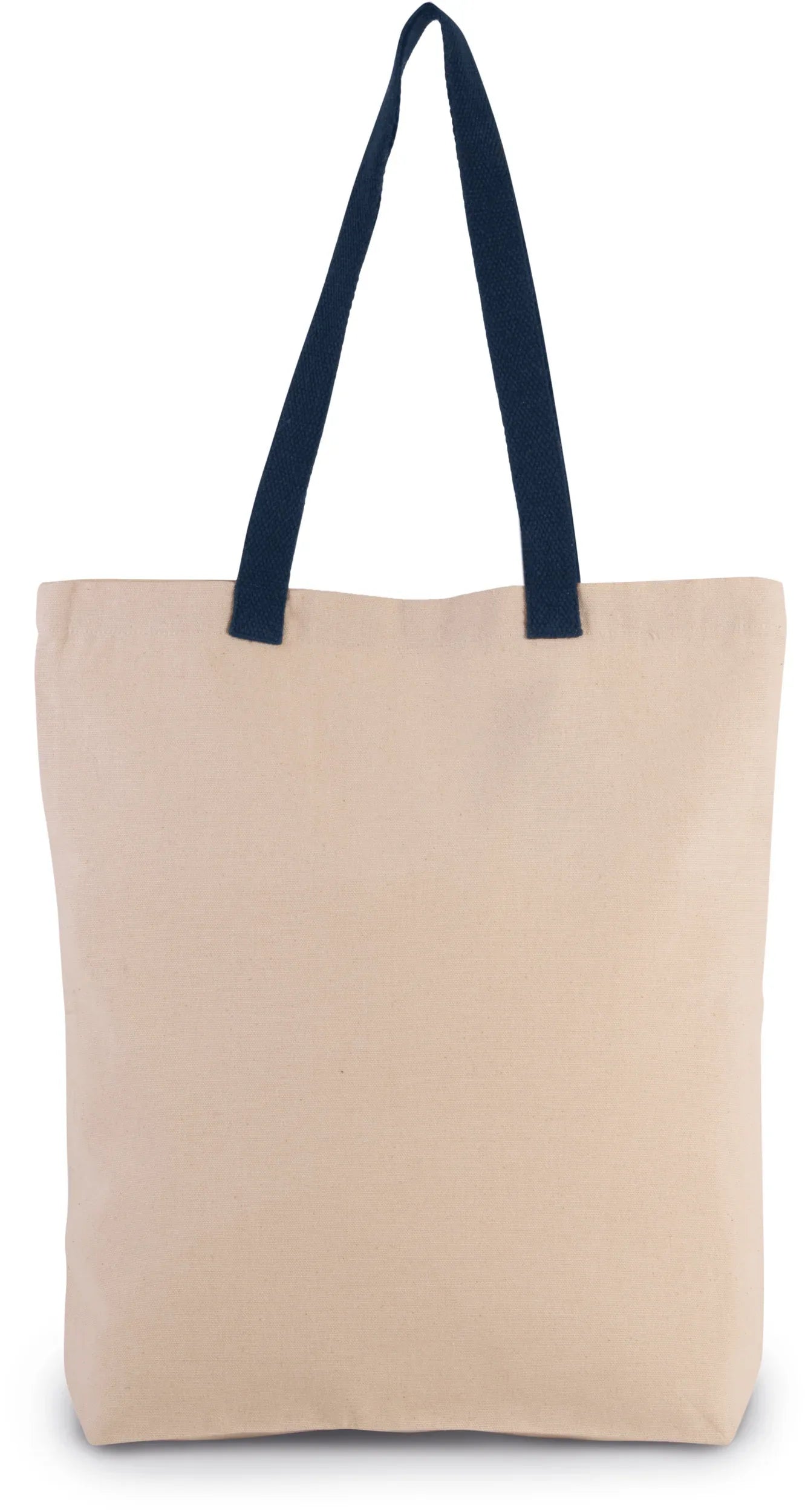 KI0278 - Sac shopping à soufflet avec poignées contrastées - Occifloc