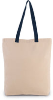 KI0278 - Sac shopping à soufflet avec poignées contrastées - Occifloc