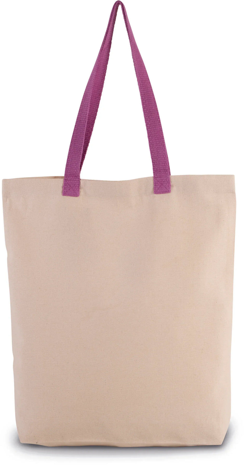 KI0278 - Sac shopping à soufflet avec poignées contrastées - Occifloc
