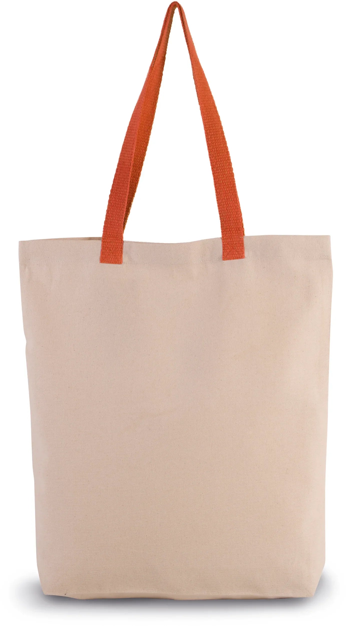 KI0278 - Sac shopping à soufflet avec poignées contrastées - Occifloc