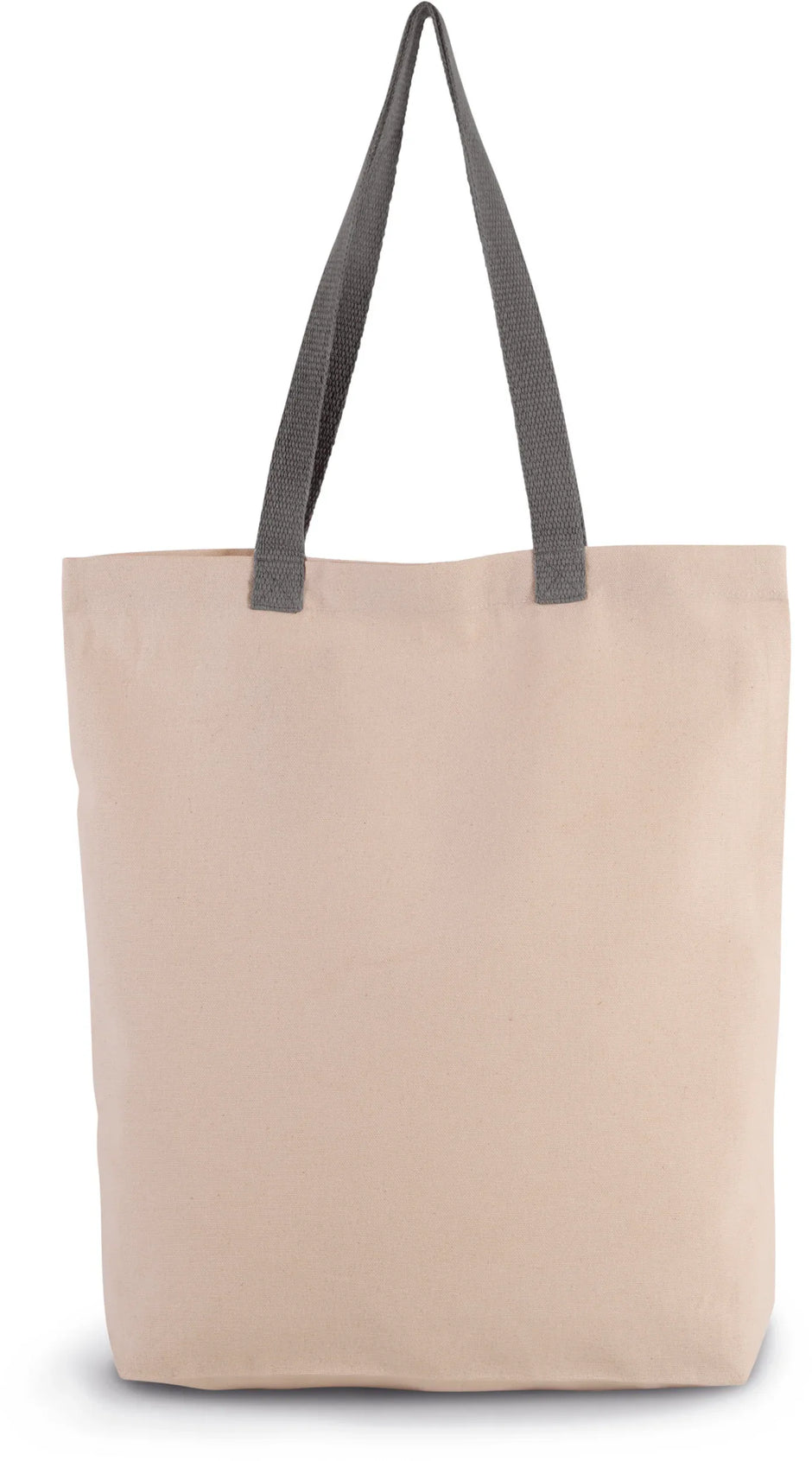 KI0278 - Sac shopping à soufflet avec poignées contrastées - Occifloc
