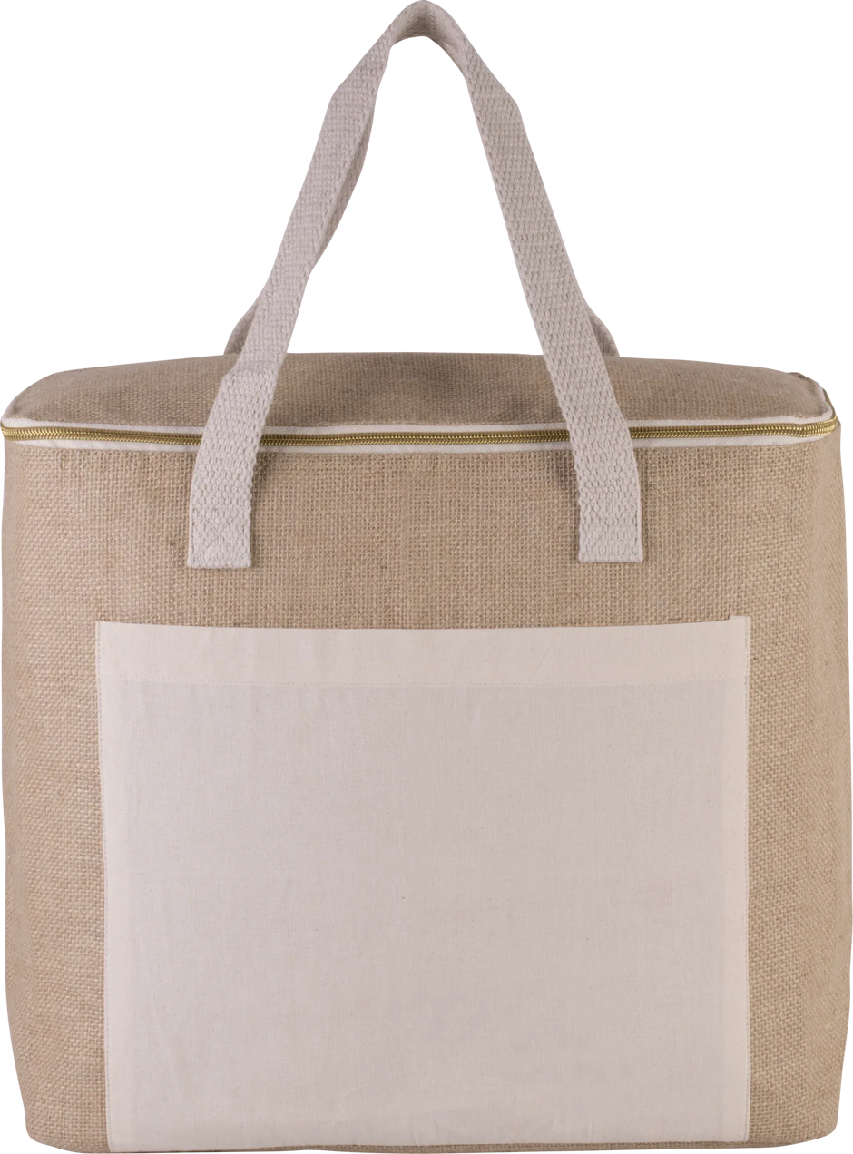 KI0354 - Sac isotherme en jute - grand modèle - Occifloc