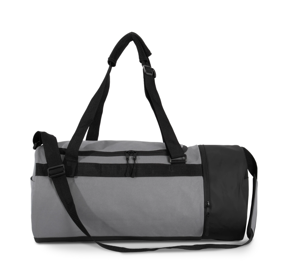 KI0630 - Sac de sport forme tube avec compartiment chaussures séparé - Occifloc