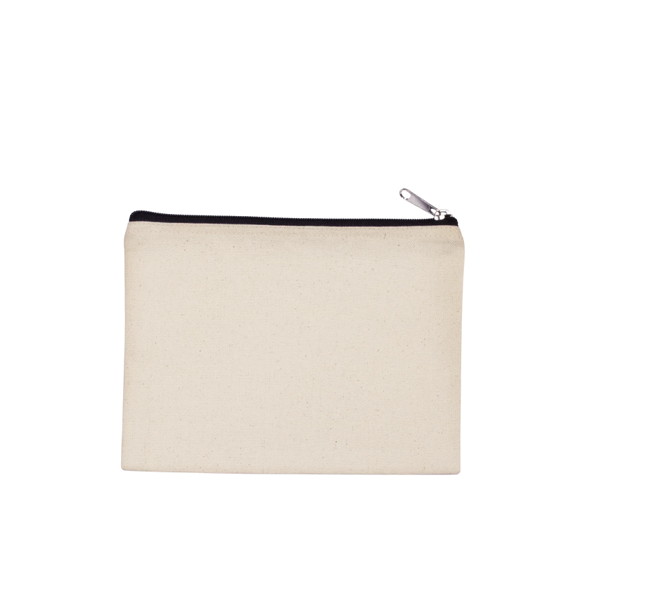 KI0721 - Pochette en coton canvas - modèle moyen - Occifloc