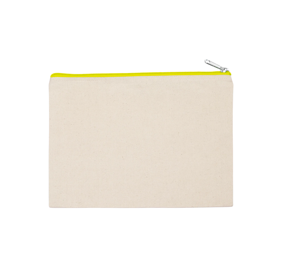 KI0722 - Pochette en coton canvas - grand modèle - Occifloc