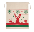 KI0735 - Sac avec cordon motifs de Noël - Occifloc