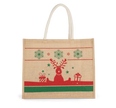 KI0736 - Sac shopping avec motifs de Noël - Occifloc