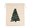 KI0746 - Sac coton à cordon motif sapin - Occifloc