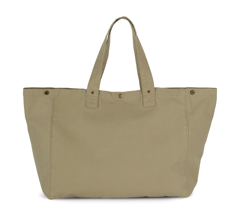 KI3208 - Sac de shopping en coton délavé - Occifloc