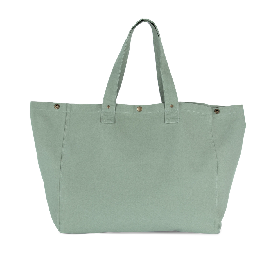 KI3208 - Sac de shopping en coton délavé - Occifloc