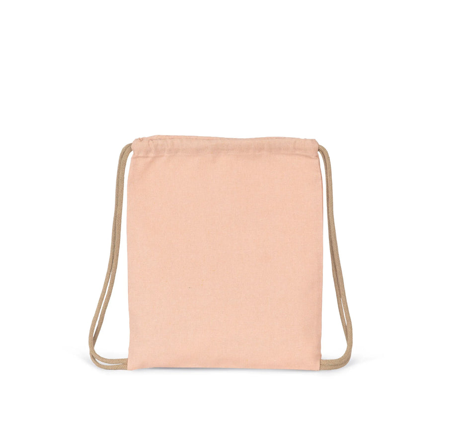 KI5103 - Petit sac à dos recyclé à cordon coulissant - Taille enfant - Occifloc