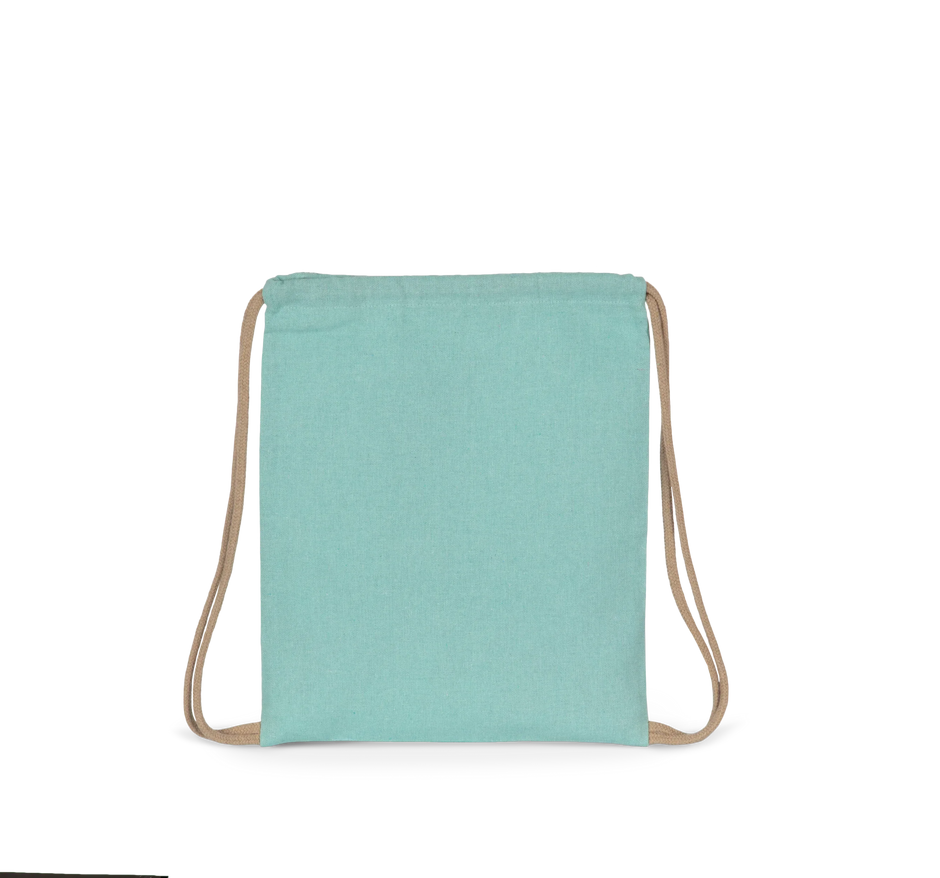 KI5103 - Petit sac à dos recyclé à cordon coulissant - Taille enfant - Occifloc