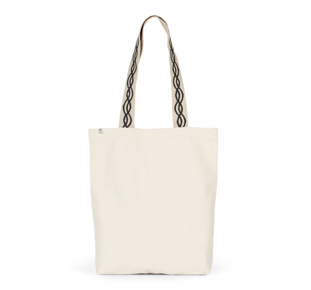 KINS116 - Sac shopping recyclé à fond plat - Occifloc