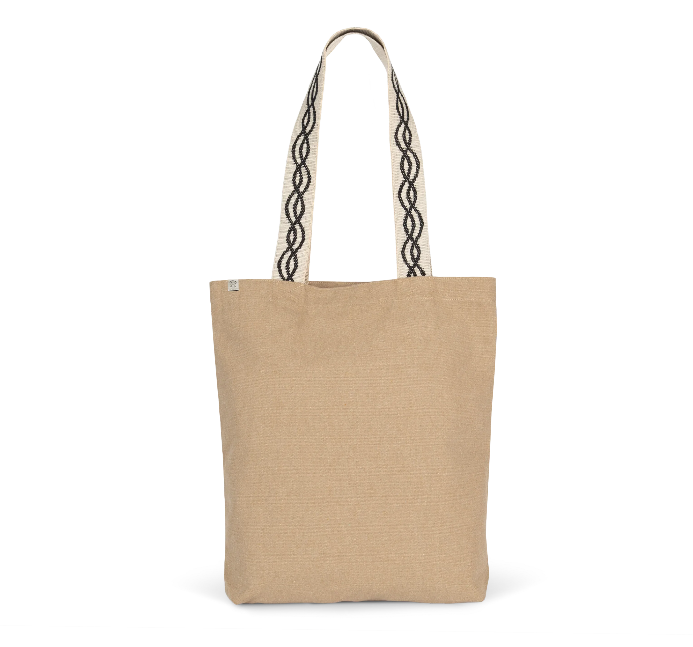 KINS116 - Sac shopping recyclé à fond plat - Occifloc