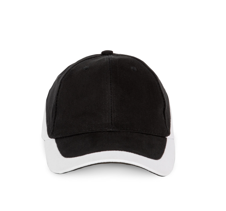 KP045 - Racing - Casquette bicolore 6 panneaux - Occifloc