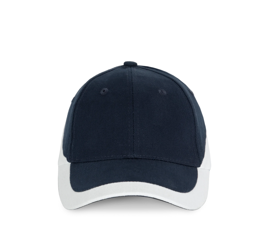 KP045 - Racing - Casquette bicolore 6 panneaux - Occifloc